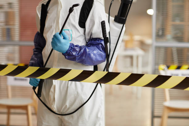 Professional Biohazard Cleanup technician working in Elma, WA